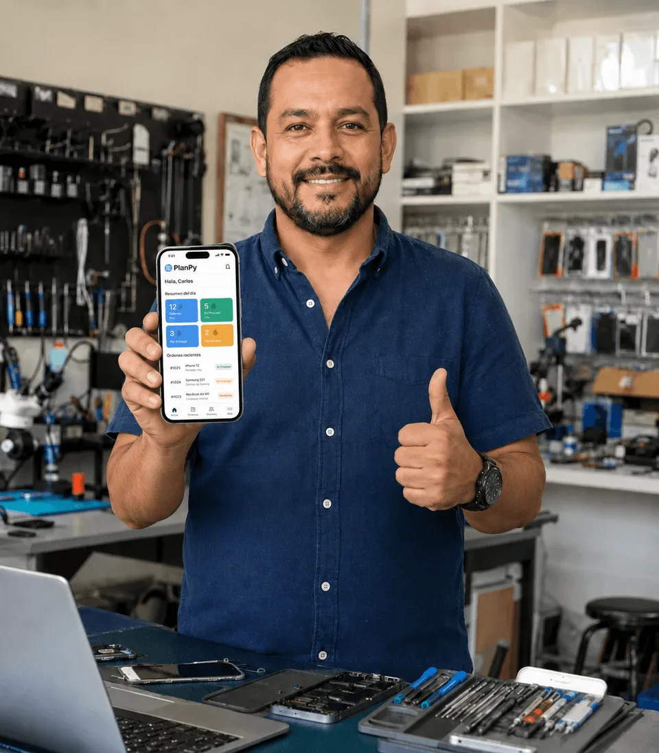 Servicios técnicos: Caja visible todos los días